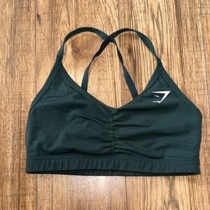 Gymshark Dark Green Sports Bra